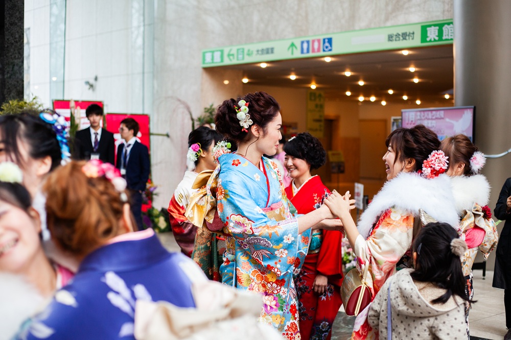 京都府城陽市・二十歳の成人記念当日出張撮影